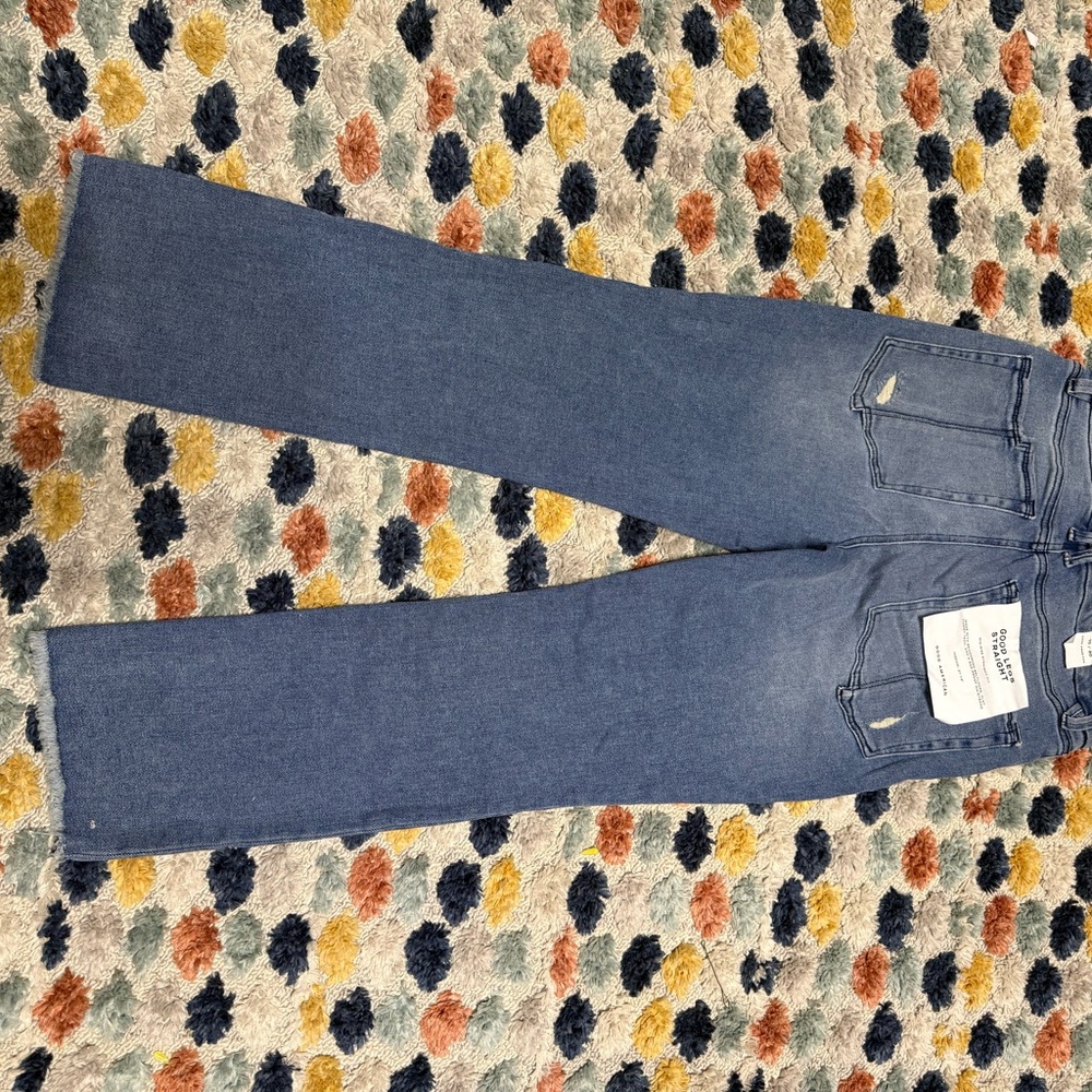 Good American High Rise Blue Jeans - Picture 6 of 6